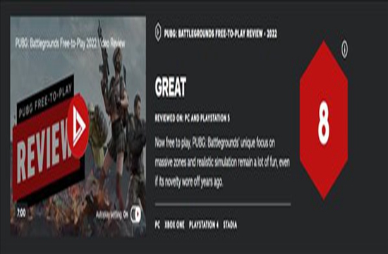 IGN重评《绝地求生》免费版：8分，仍然充满着乐趣(图1)