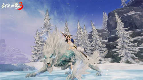 《剑侠世界3》极北坐骑「寒天」正式登场！